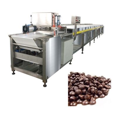 Pneumatic Depositor 100kg/H Chocolate Chip Making Machine