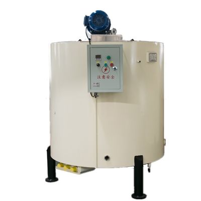 Tanque de almacenamiento eléctrico de chocolate de acero al carbono de 1500L