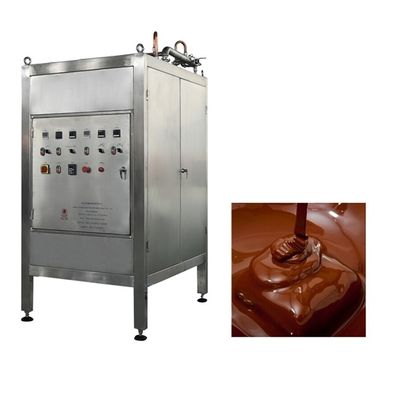 Máquina de templado de chocolate de alta calidad automática 250 kg/hora