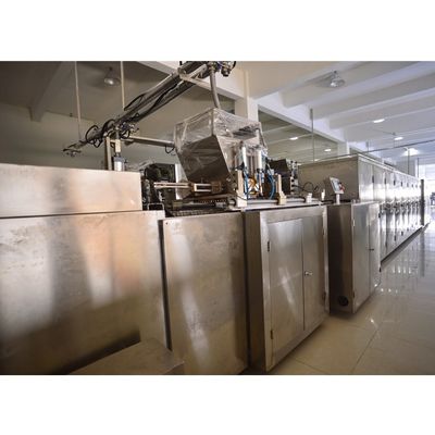 380 piezas Máquina automática de moldeado de chocolate de 100 kg/h