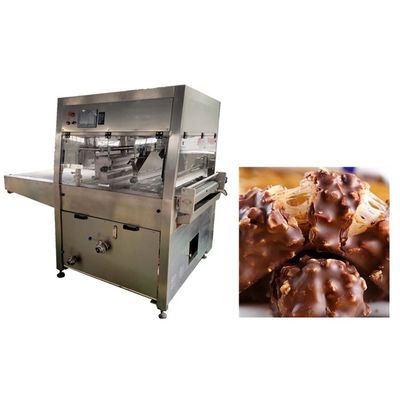 28.5kw 1200mm de ancho transportador de chocolate máquina de enrobing 304 SS