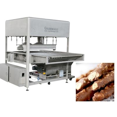 Máquina para cubrir el chocolate con frutas cubiertas de 1200 mm