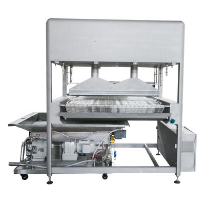 1200 mm de ancho Máquina de enrober de chocolate de grado alimenticio 304SS