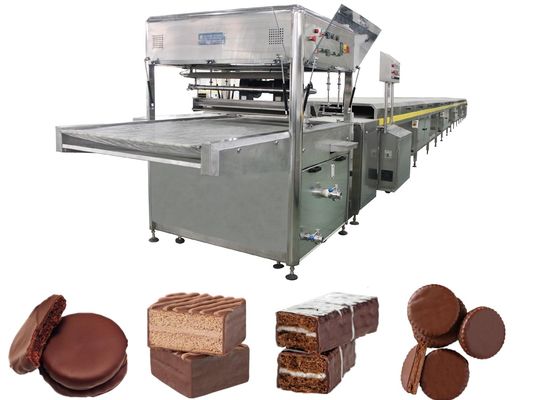 Máquina para enrobar 1800 kg de chocolate