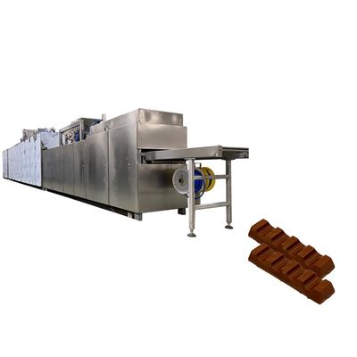 Máquina de moldeado de chocolate compuesto de control PLC 200 kg/hora