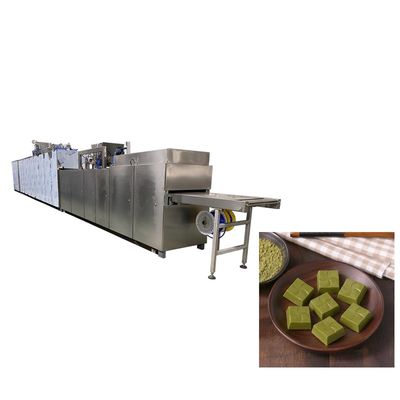 200 kg/hora Máquinas para la producción de barras de chocolate de una sola vez 23 kW