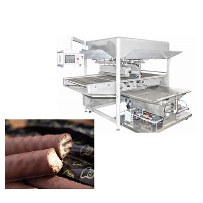 comprar 300 kg/hora Máquina de recubrimiento de chocolate de pequeño tamaño online manufacture