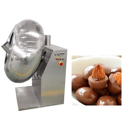 comprar Máquina de pulido de chocolate para revestimiento de nueces de 300 kg/h online manufacture